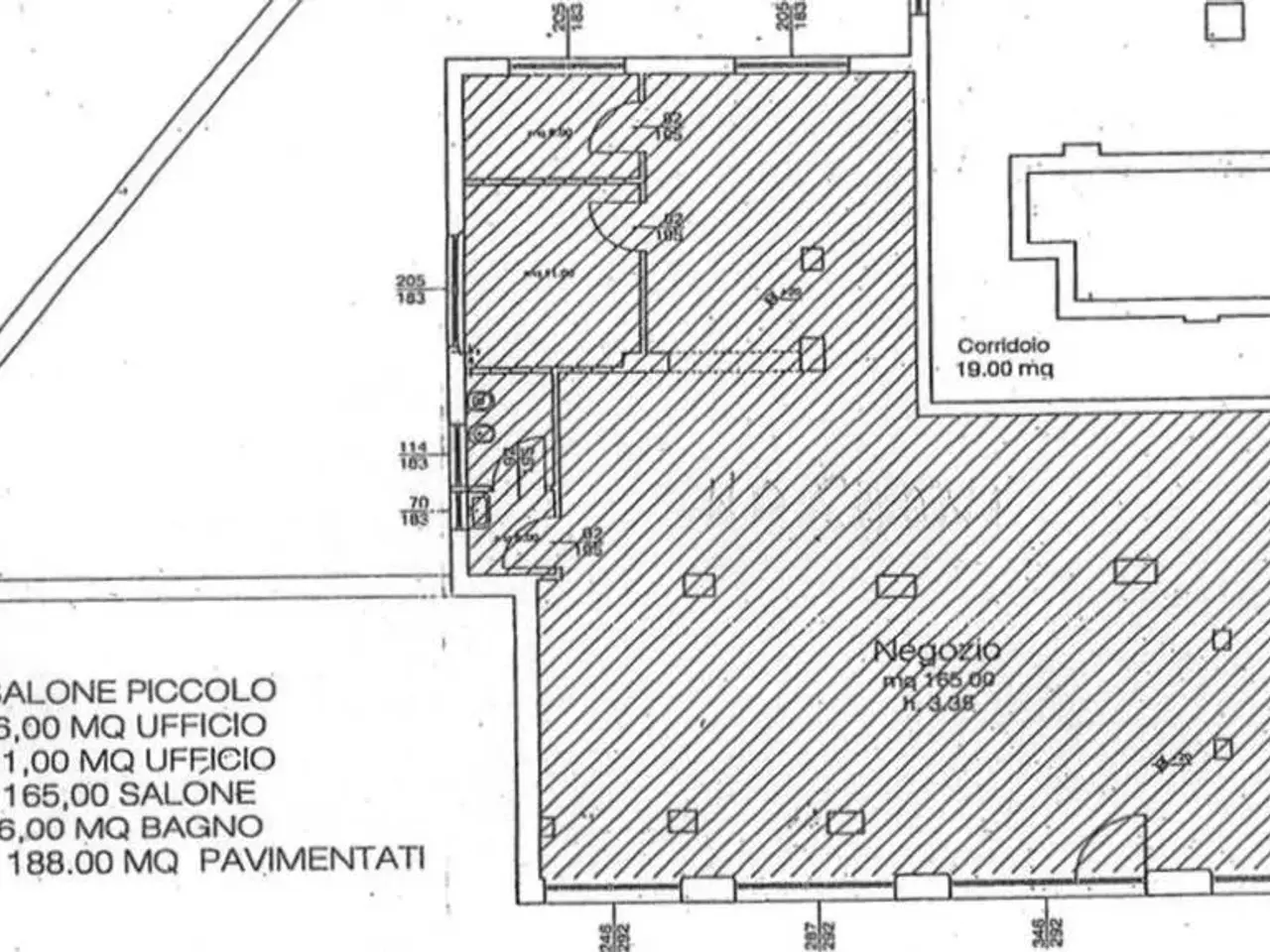 Negozio in Via Vincenzo Bellini, Cecina, {3} - Planimetria 1
