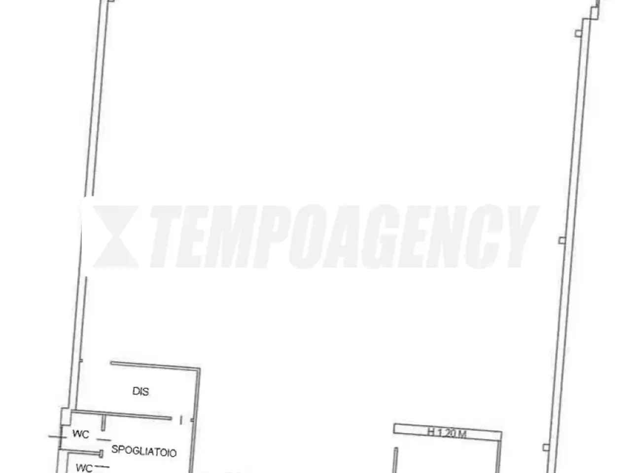 Capannone in Via Po 154, Cormano, {3} - Planimetria 1