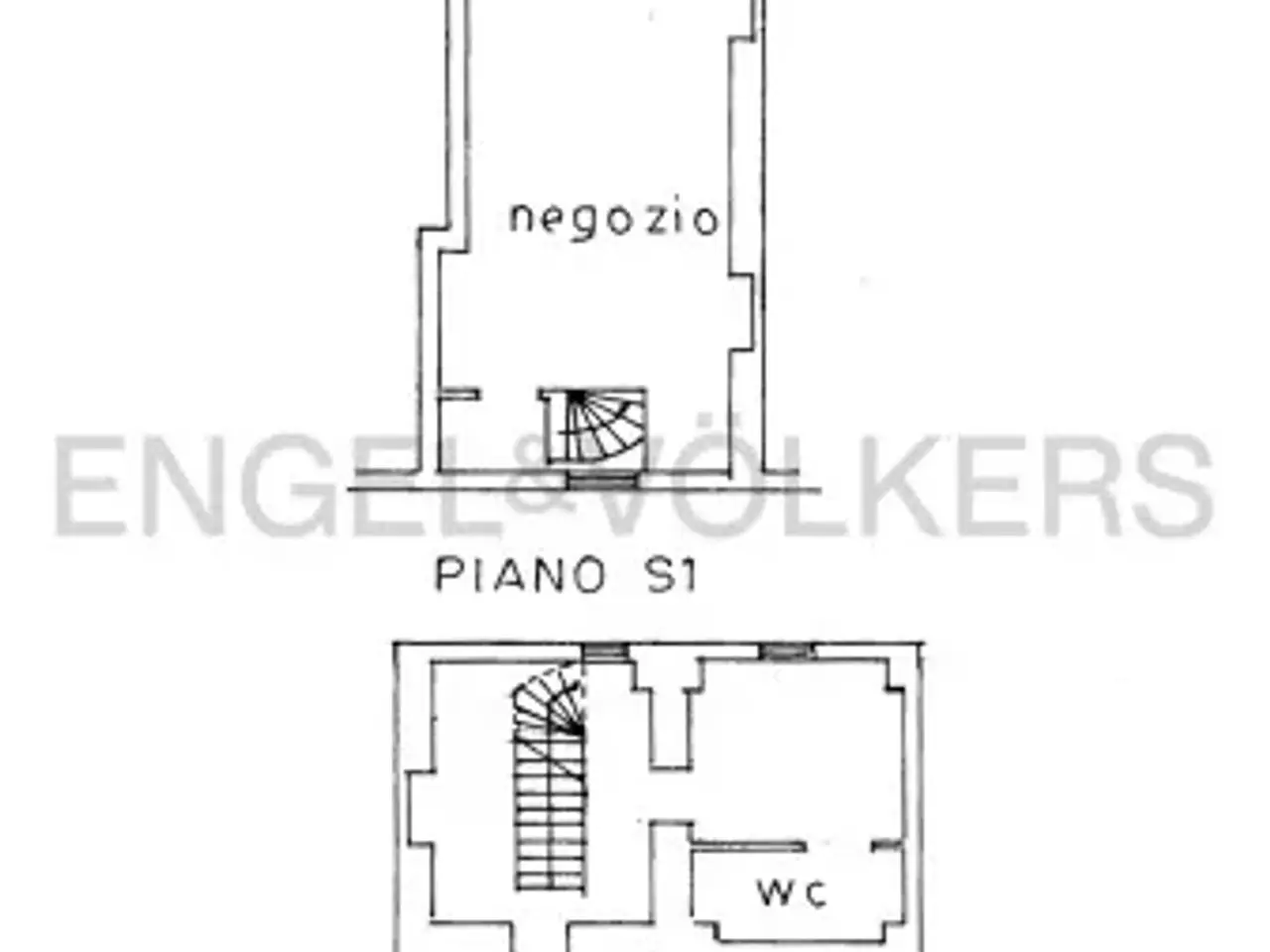 Negozio in Piazza Vittorio Emanuele II, Roma, {3} - Planimetria 1