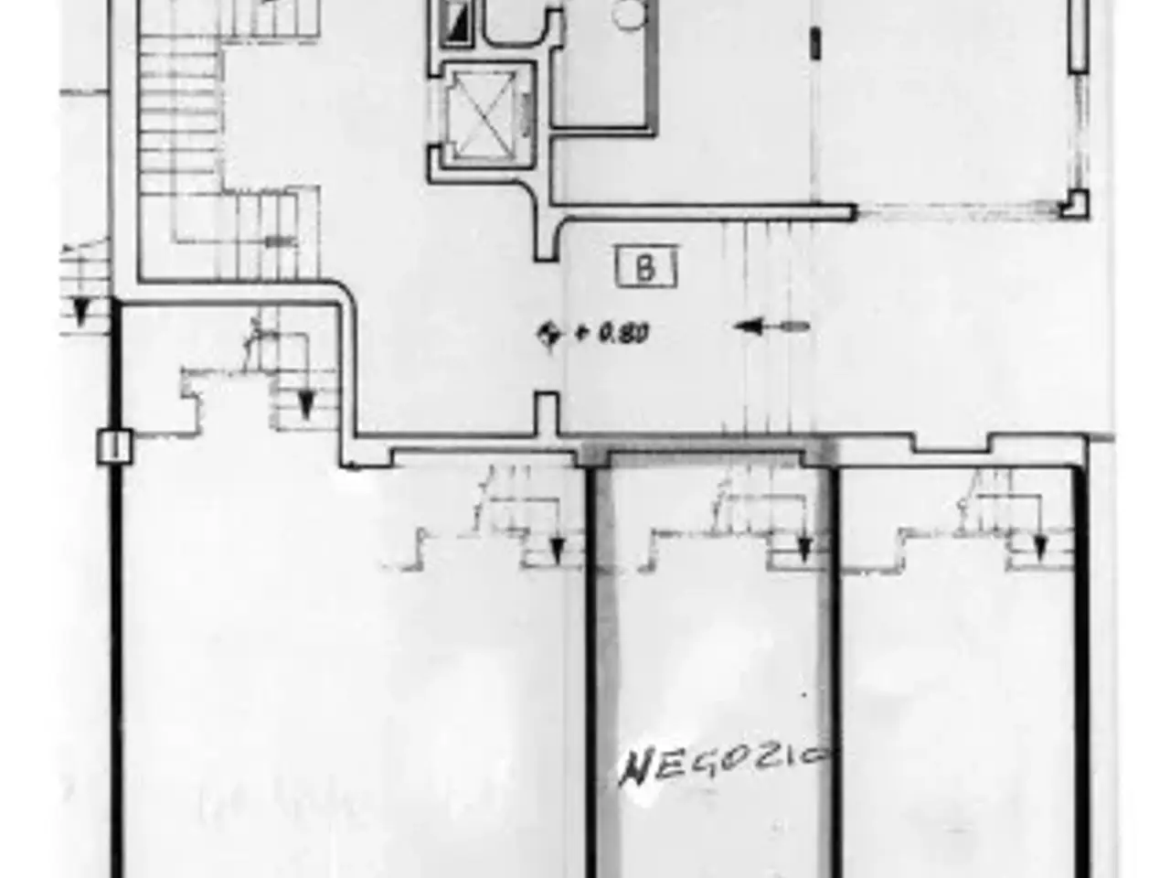 Negozio in Corso di Porta Romana 40, Milano, {3} - Planimetria 1