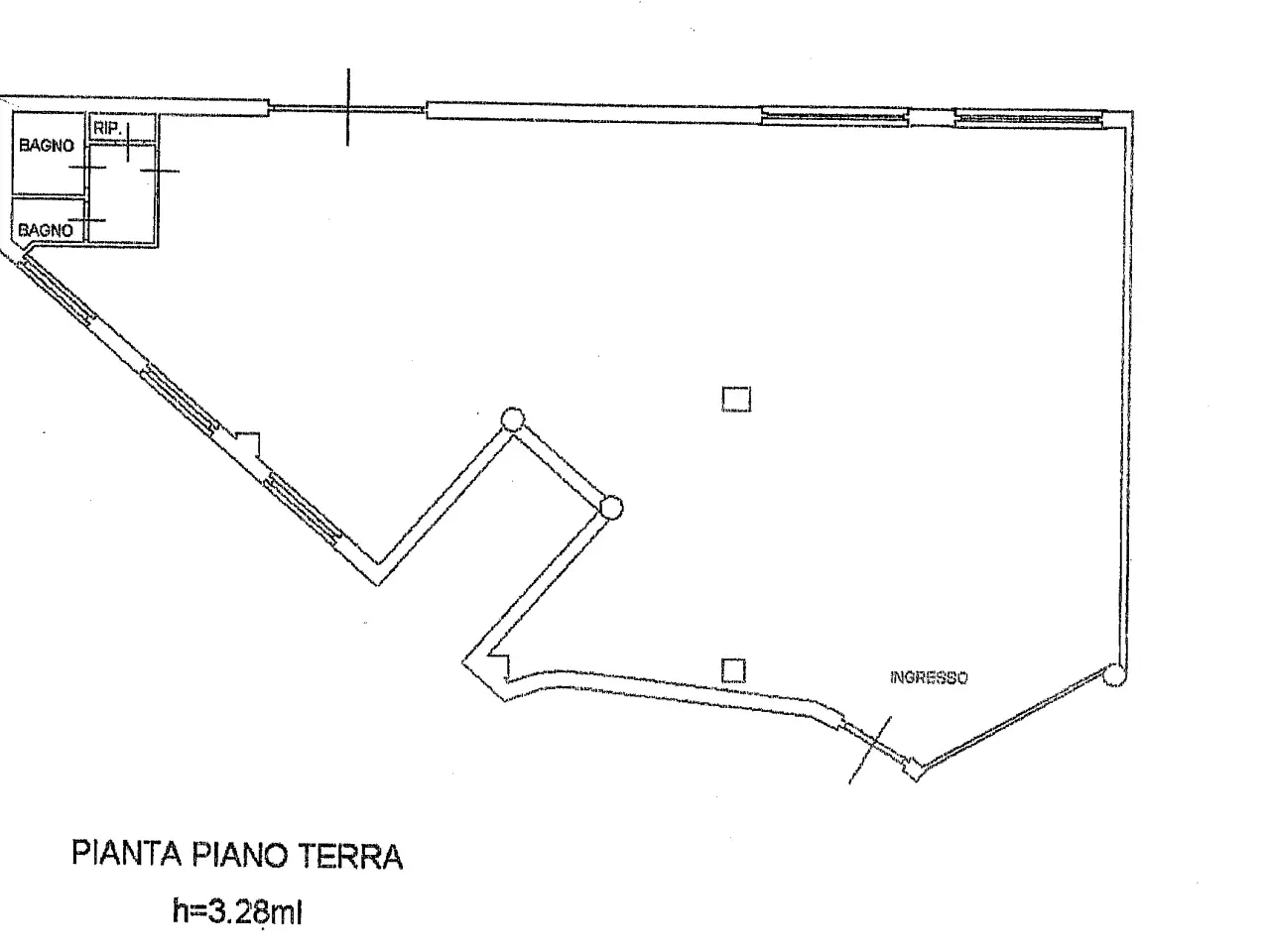 Laboratorio in Ospedaletto, Pisa, {3} - Planimetria 1