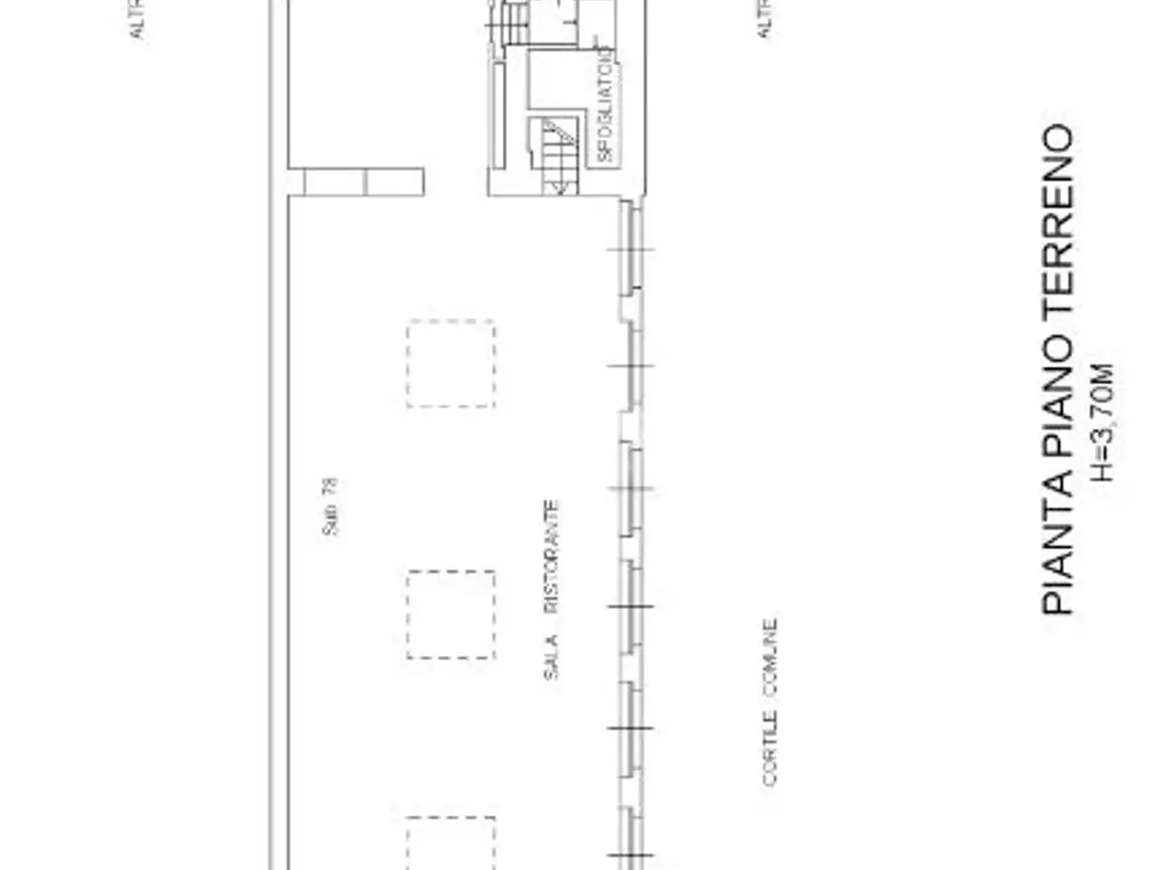 Negozio in Via Nizza 23, Torino, {3} - Planimetria 1