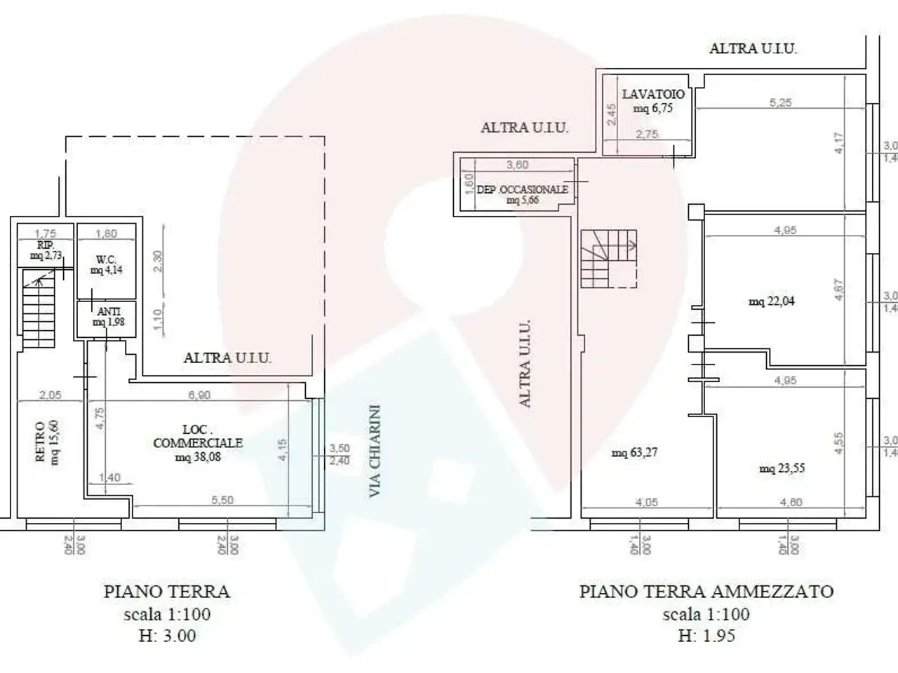 Negozio in Via G. Chiarini 205, Pescara, {3} - Planimetria 1