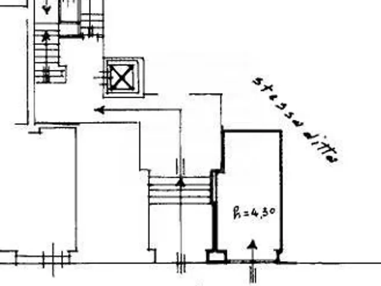 Negozio in Viale Lunigiana 3, Milano, {3} - Planimetria 1