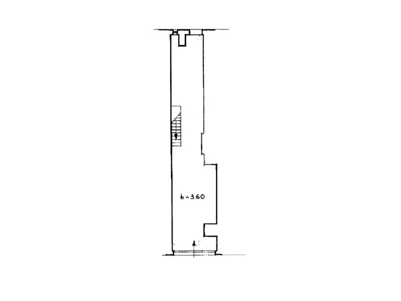 Negozio in Corso Vittorio Emanuele II 34, Foggia, {3} - Planimetria 1