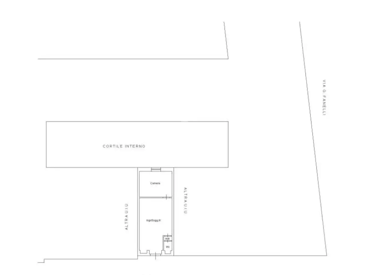 Ufficio in Corso dei Mille 95, Martina Franca, {3} - Planimetria 1