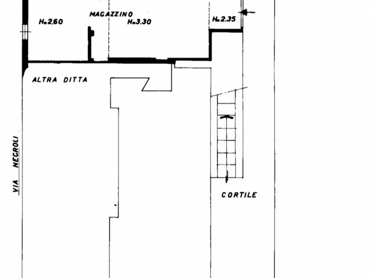 Laboratorio in Via Negroli 14, Milano, {3} - Planimetria 1