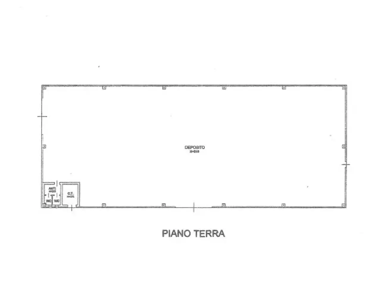 Capannone in Via del Lavoro 6, San Giovanni Al Natisone, {3} - Planimetria 1