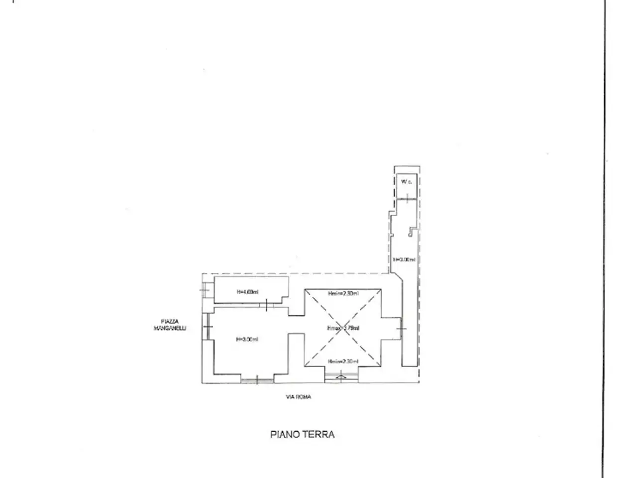 Negozio in Via Roma 226, San Giovanni La Punta, {3} - Planimetria 1