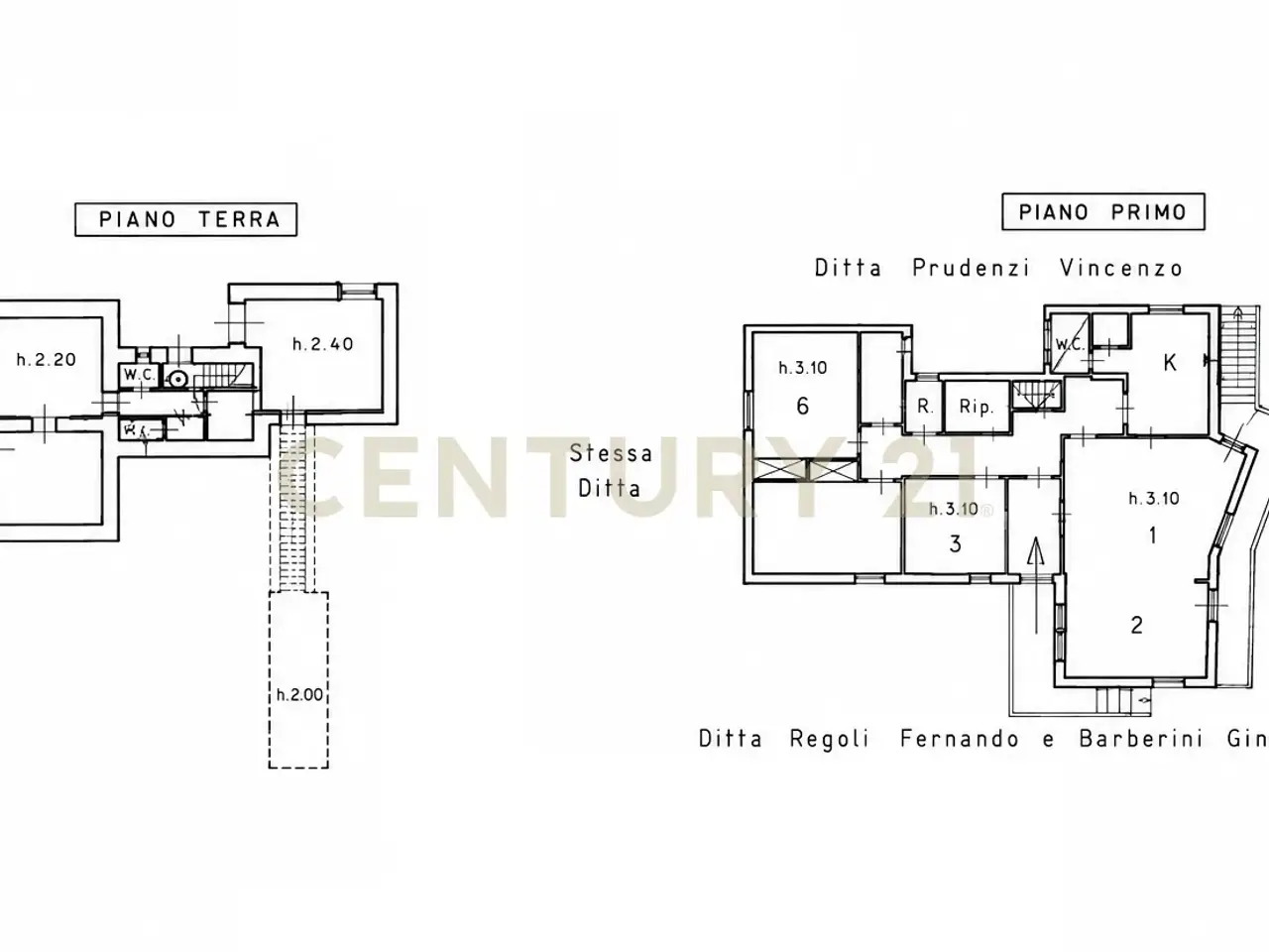 Palazzina commerciale in Via Cassia 43, Acquapendente, {3} - Planimetria 1