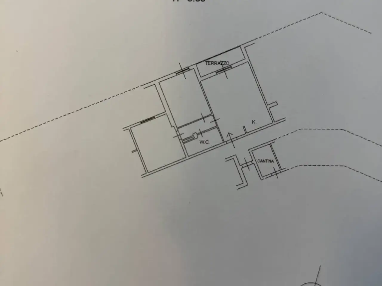 Quadrilocale in vendita, Via Filippo Guerrieri, Licciana Nardi - Planimetria 1