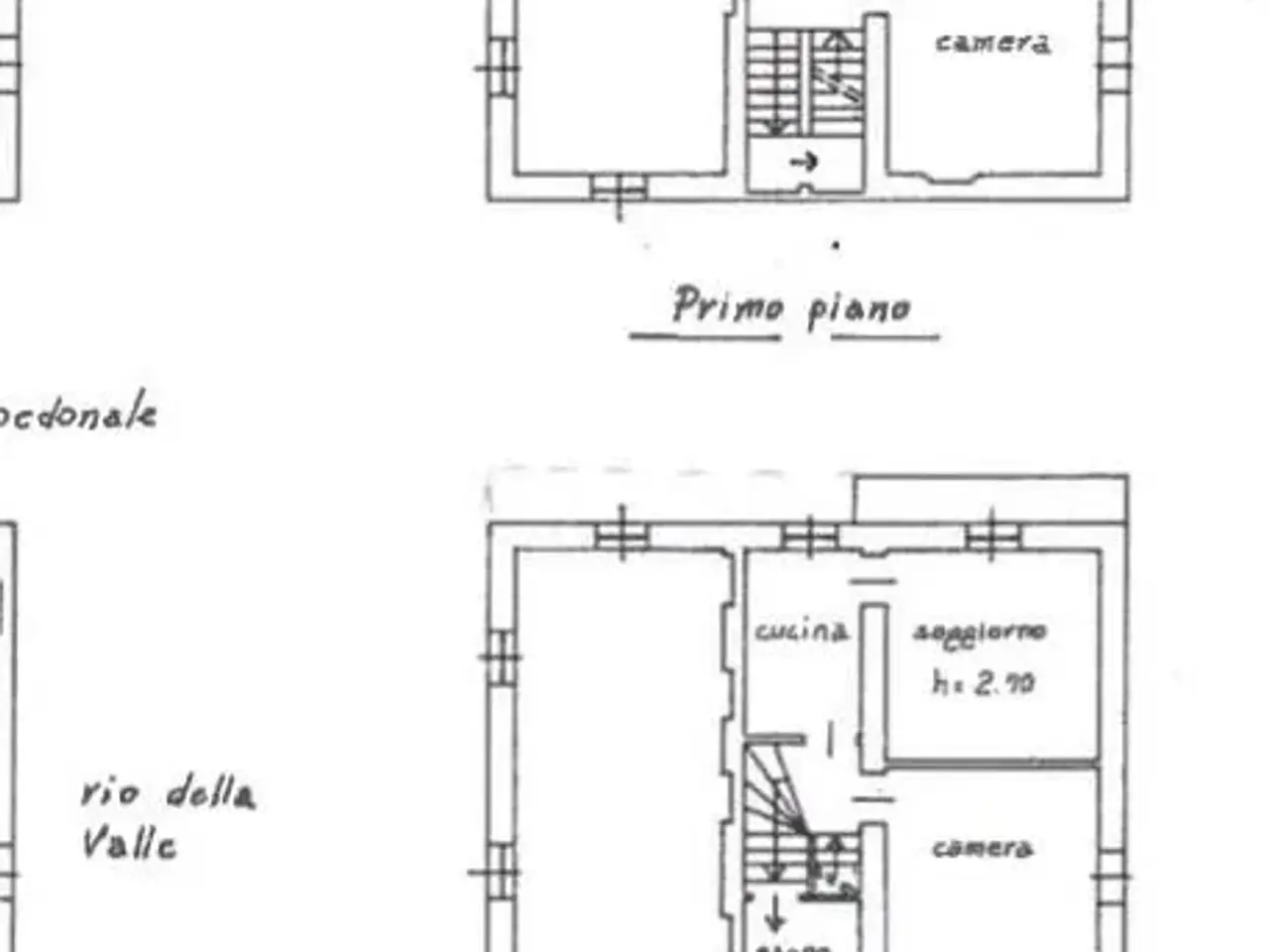 Villa in vendita, Via Ronchi, Caprezzo - Planimetria 1