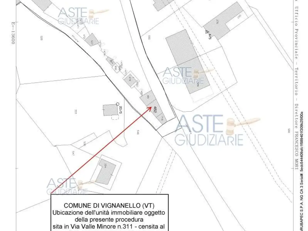 Autorimessa in Via Vittorio Olivieri, 311, 01039 Vignanello Vt, Italia 311, Vignanello, {3} - Planimetria 1