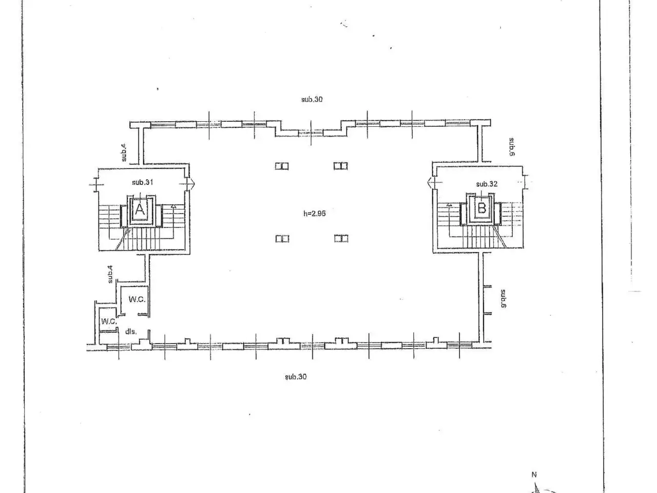 Ufficio in , La Spezia, {3} - Planimetria 1