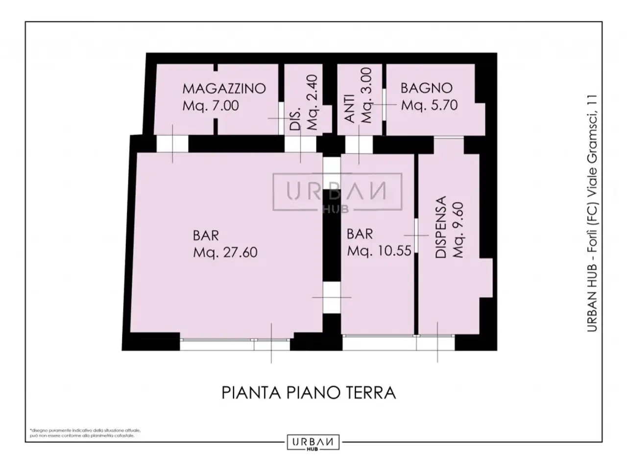 Locale commerciale in , Forli', {3} - Planimetria 1