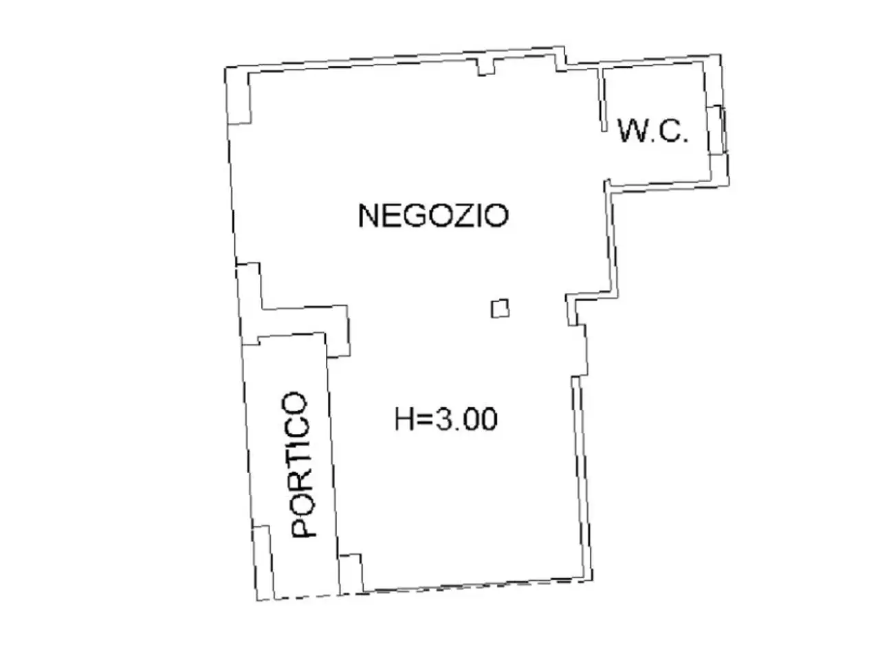 Negozio in Via Roma 14, Montecchia Di Crosara, {3} - Planimetria 1