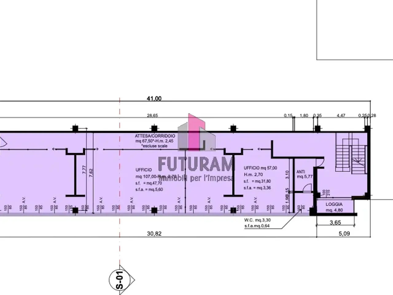 Ufficio in Via Roma, Torri Di Quartesolo, {3} - Planimetria 1