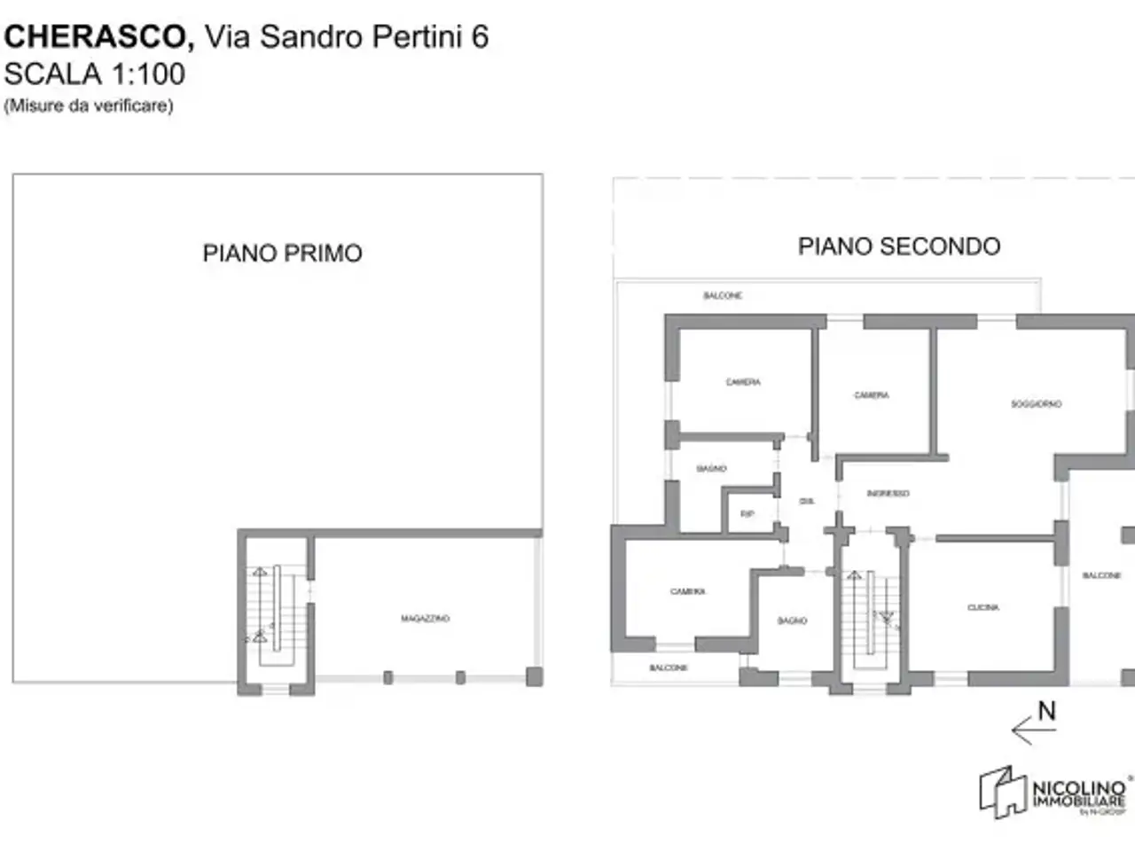 Capannone in Via Sandro Pertini 6, Cherasco, {3} - Planimetria 1