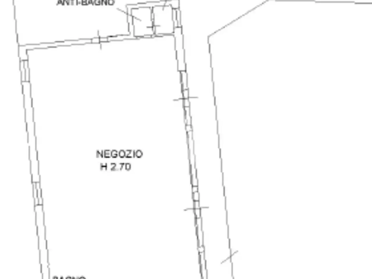 Negozio in Via Milano 5, Soncino, {3} - Planimetria 1