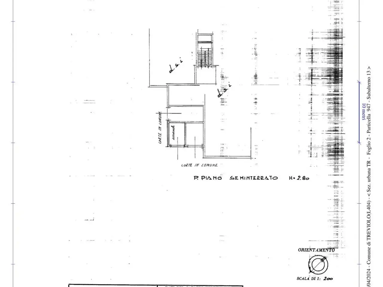 Box, Treviolo - Planimetria 1