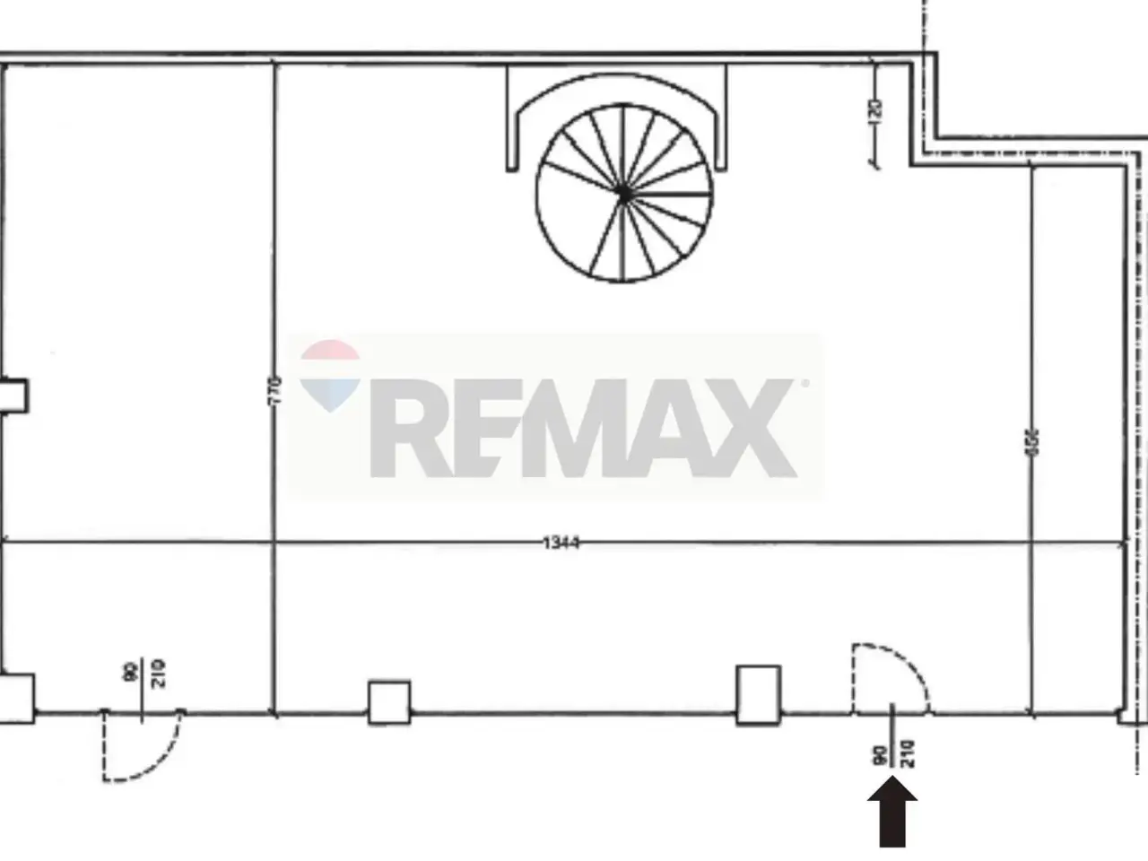 Negozio in Corso Sempione 24, Olgiate Olona, {3} - Planimetria 1
