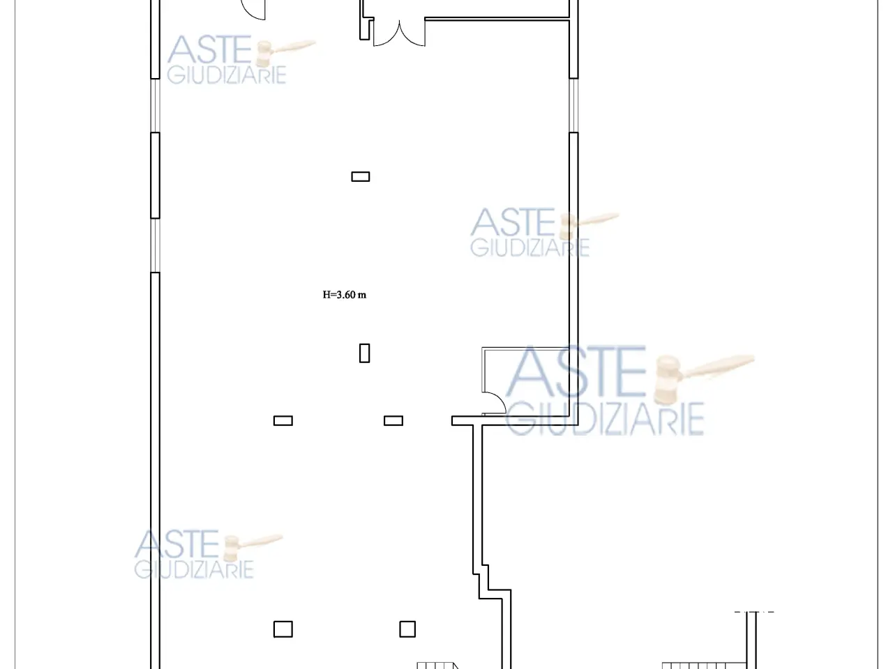 Magazzino in Via Piersanti Mattarella, 181, 92100 Agrigento Ag, Italia 181, Agrigento, {3} - Planimetria 1