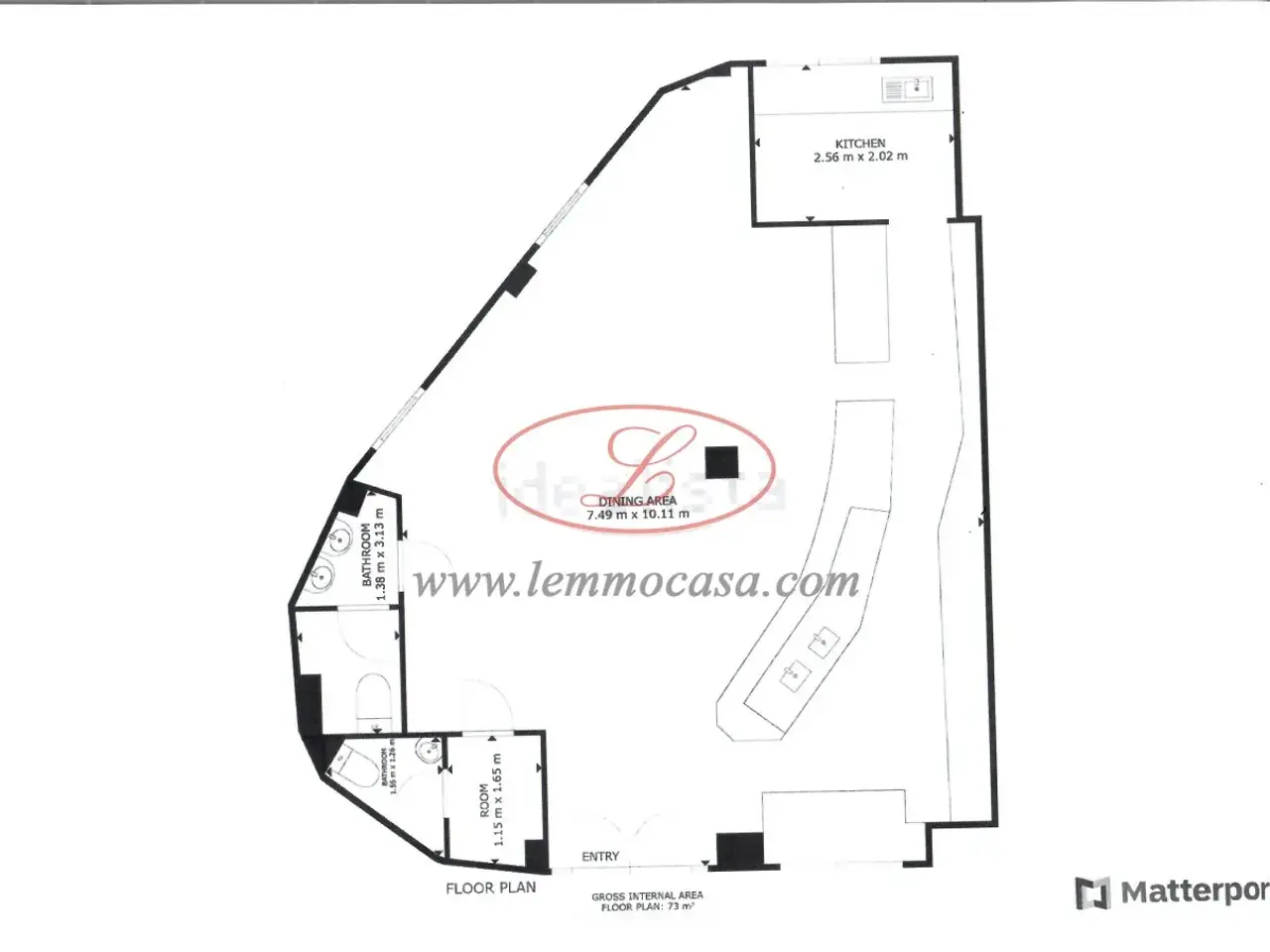 Negozio in Via Francesco Agnese, Diano Marina, {3} - Planimetria 1