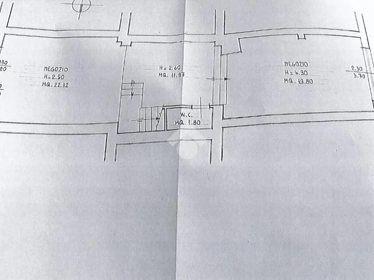 Negozio in Via Luigi Cadorna 9, Brescia, {3} - Planimetria 1