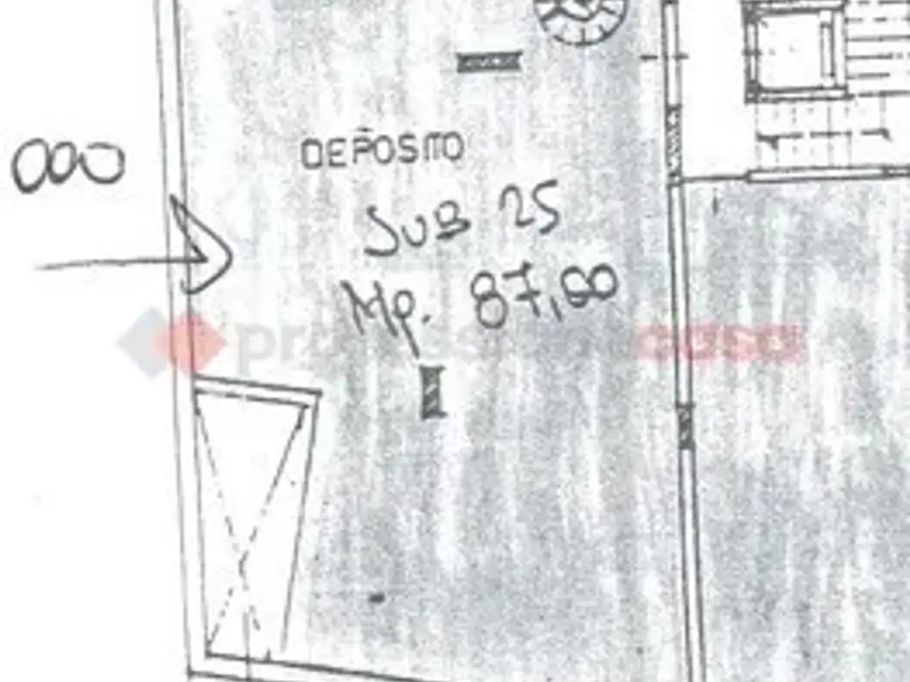 Magazzino in Via Perosi, Bari, {3} - Planimetria 1