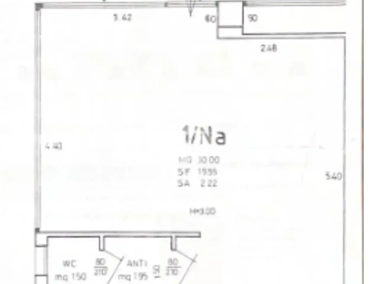 Negozio in Via G. Marconi 174, Ponte San Nicolo', {3} - Planimetria 1