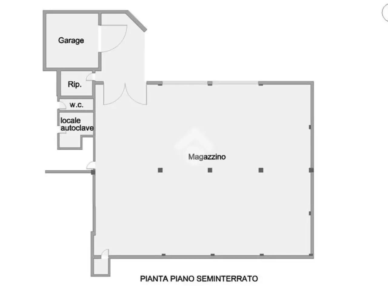 Capannone in Via Riccioni 6, Teramo, {3} - Planimetria 1