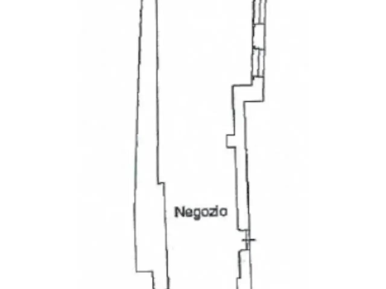 Negozio in Via Fratelli Galliari, Treviglio, {3} - Planimetria 1