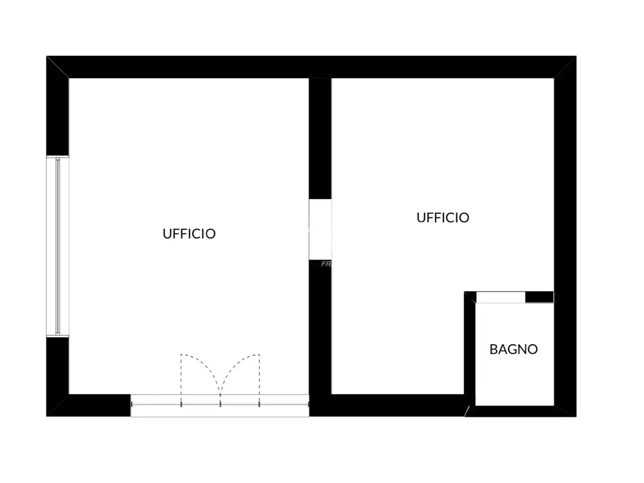 Ufficio in Via Vincenzo Gioberti, Conversano, {3} - Planimetria 1