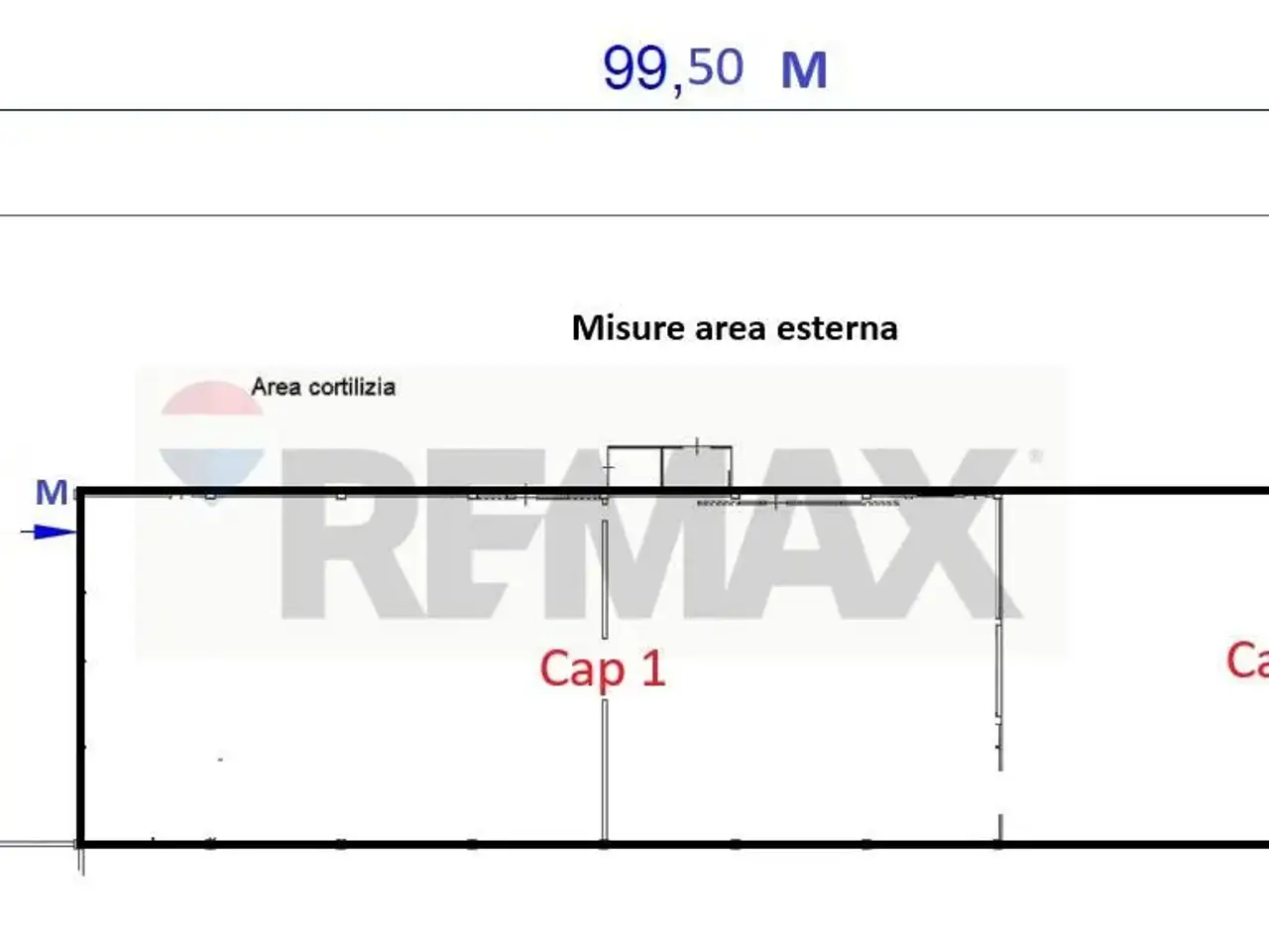Capannone in Via Fratelli Canvelli 23/a, Noceto, {3} - Planimetria 1
