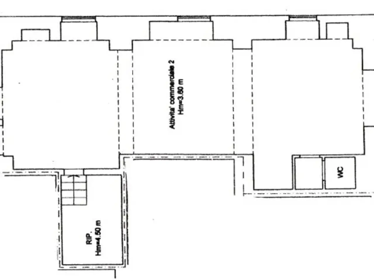 Negozio in Via Dante Alighieri 65, Putignano, {3} - Planimetria 1