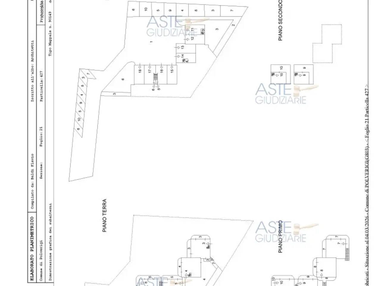 Garage in Via Rustico, 60020 Rustico An, Italia 60020, Polverigi, {3} - Planimetria 1