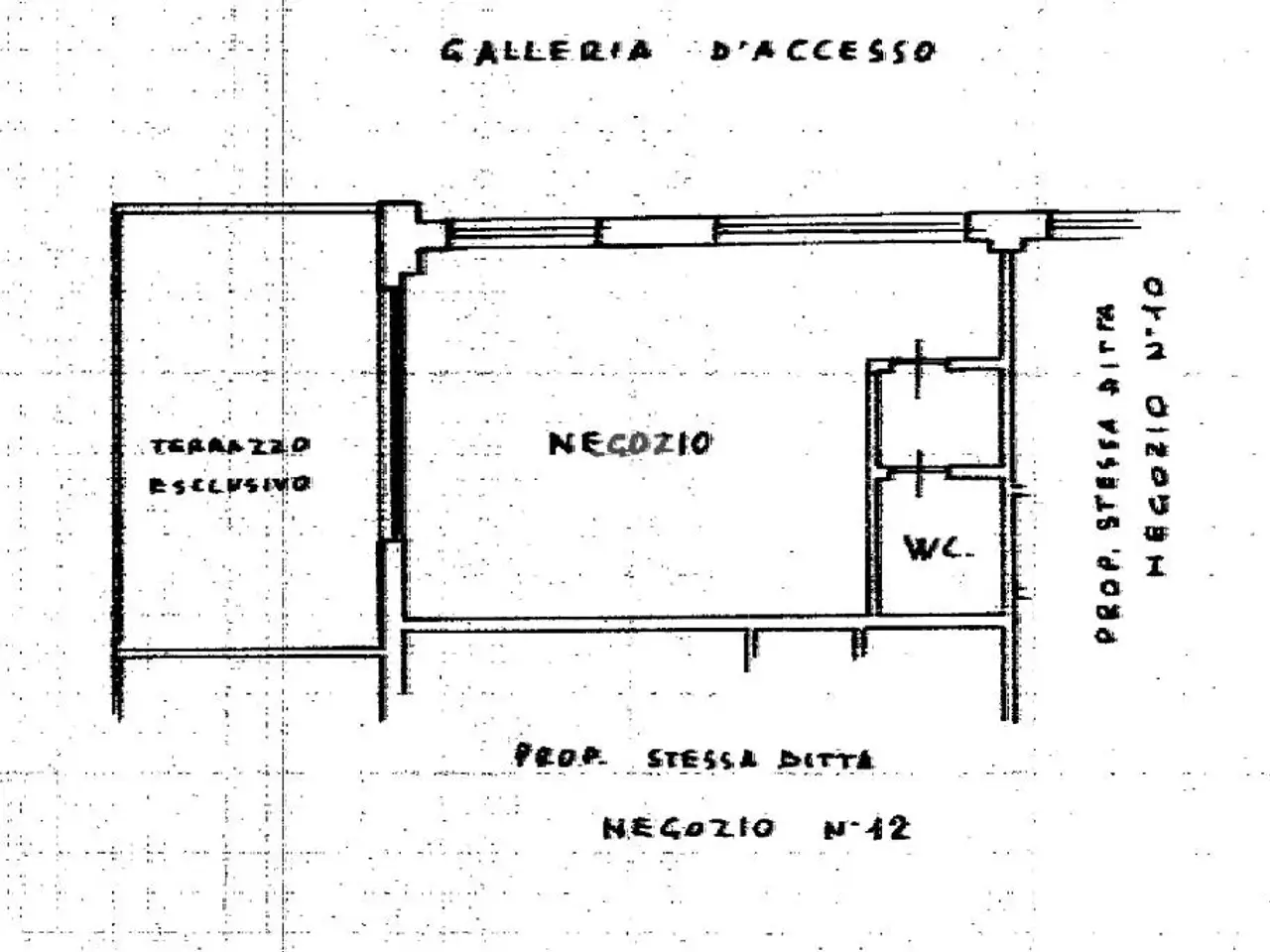 Negozio in Via Palermo 4, Ciampino, {3} - Planimetria 1