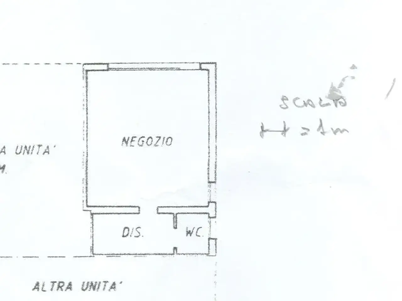 Negozio in Via Martiri 121a, Crocetta Del Montello, {3} - Planimetria 1