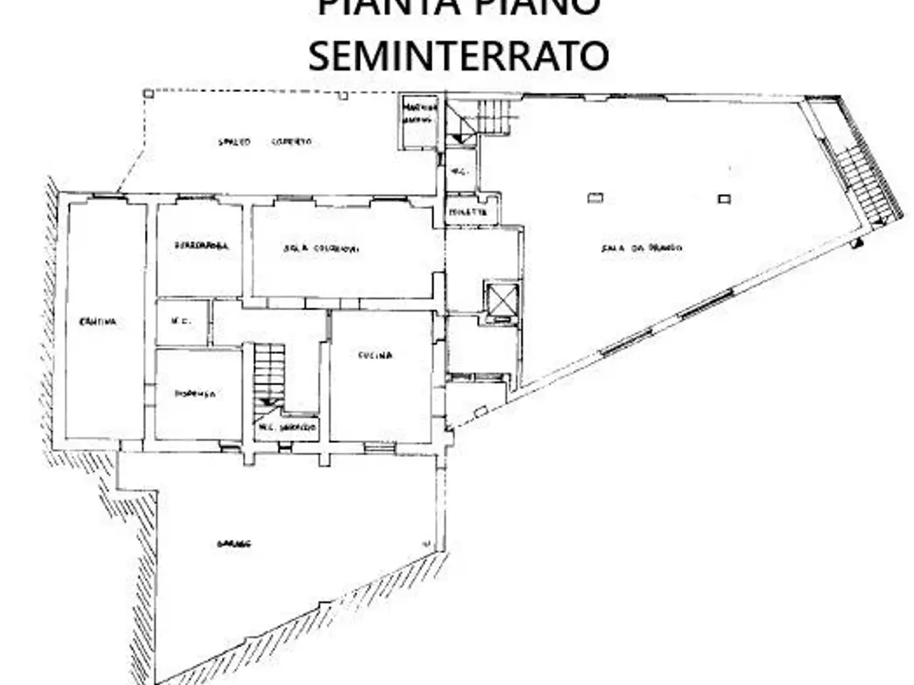 Albergo in Via Giosuè Carducci 10, Chianciano Terme, {3} - Planimetria 1