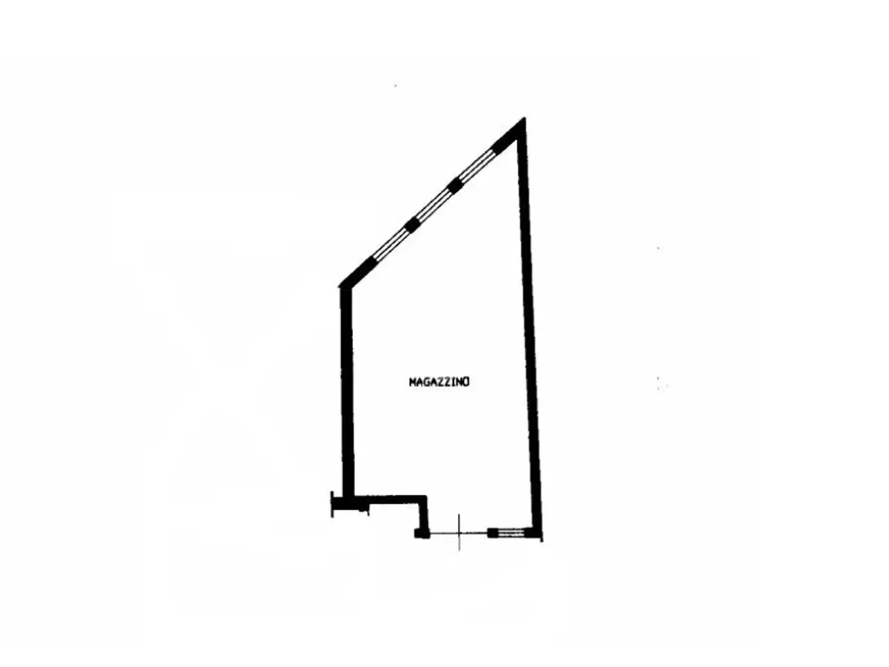 Magazzino in Via S. Bernardo 68, Livorno Ferraris, {3} - Planimetria 1