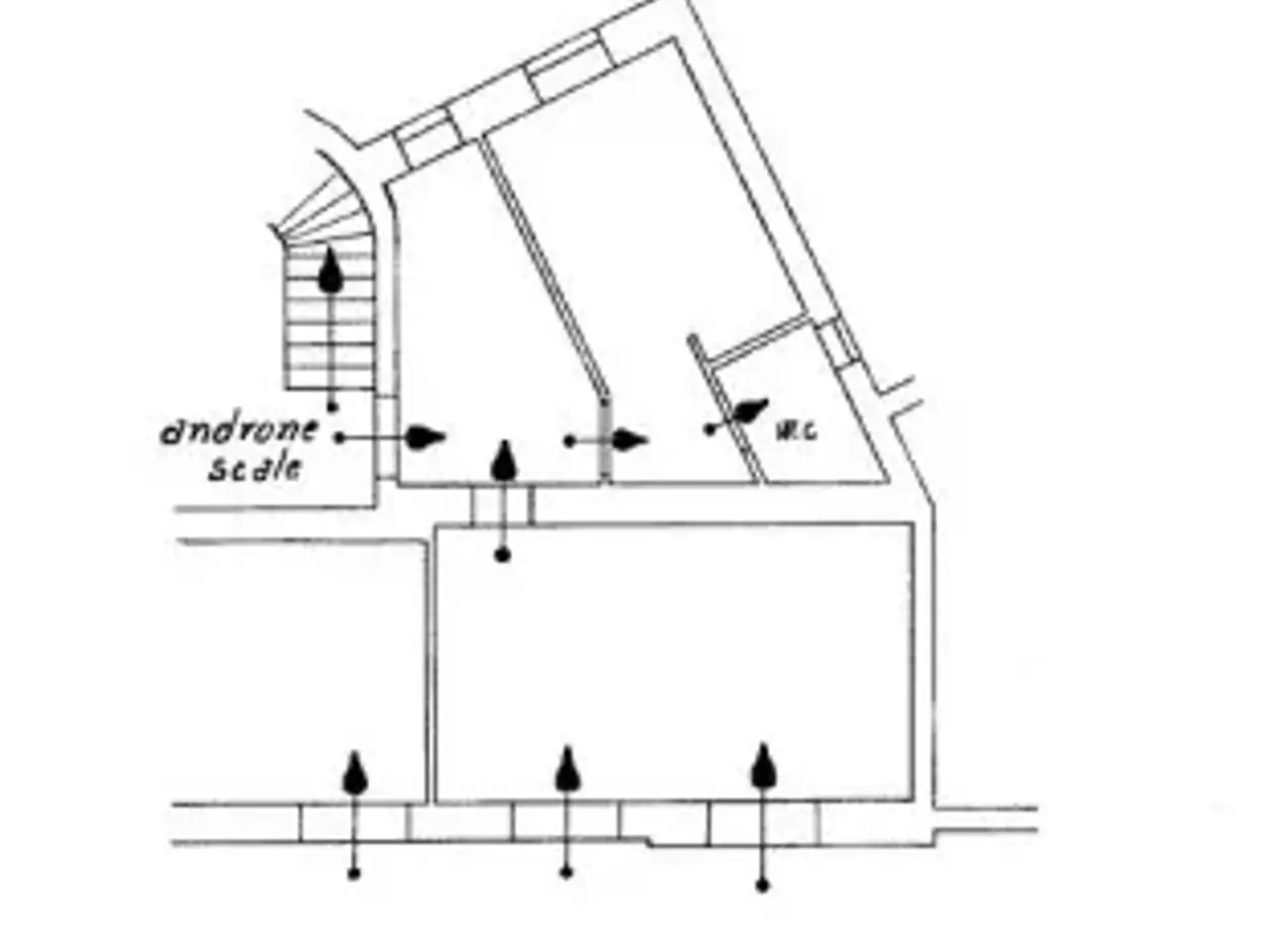 Negozio in Piazza Vescovio, Roma, {3} - Planimetria 1