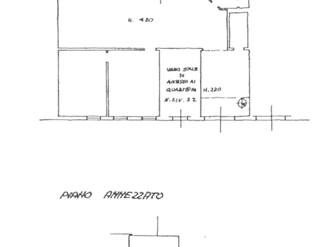 Magazzino in Via Soldani, Firenze, {3} - Planimetria 1