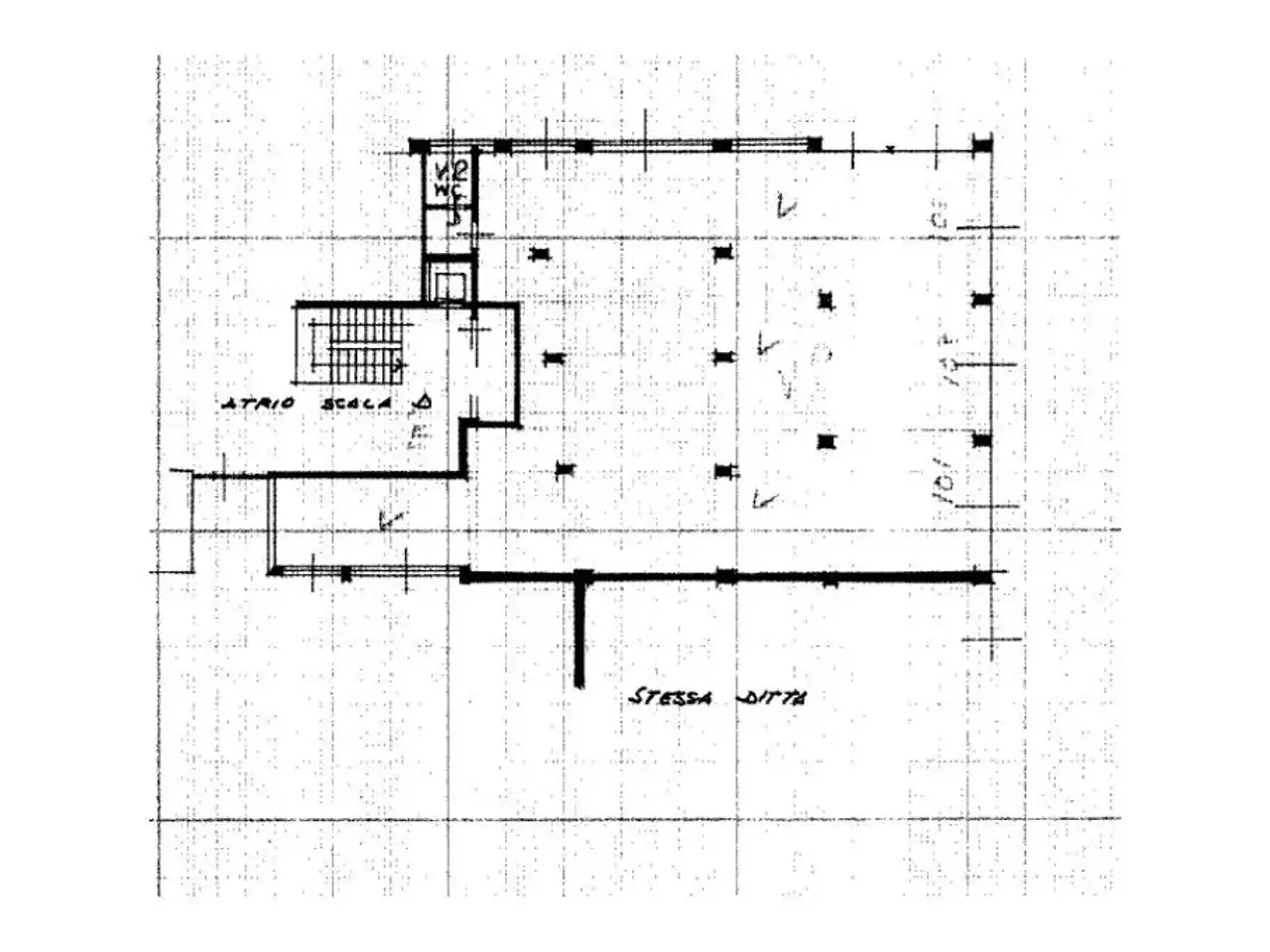 Negozio in Via Pieve Fosciana 99, Roma, {3} - Planimetria 1