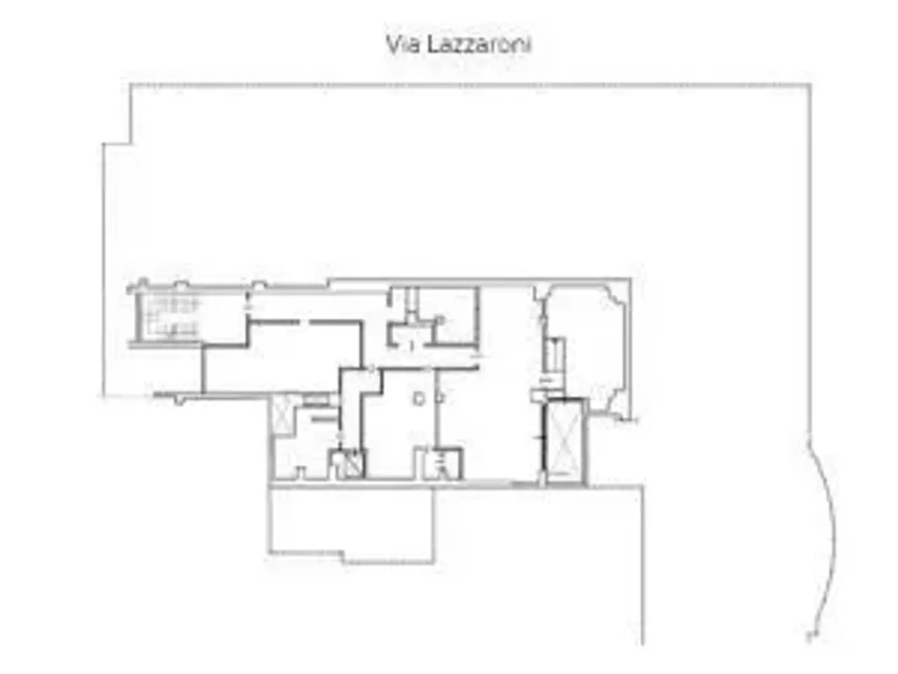 Ufficio in Via Giuseppina Lazzaroni 3, Milano, {3} - Planimetria 1