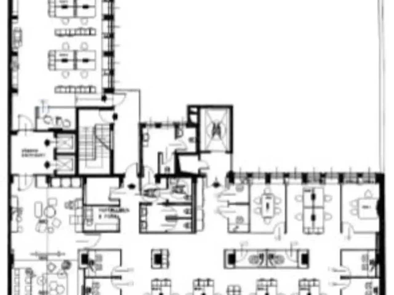 Ufficio in Viale Certosa, Milano, {3} - Planimetria 1