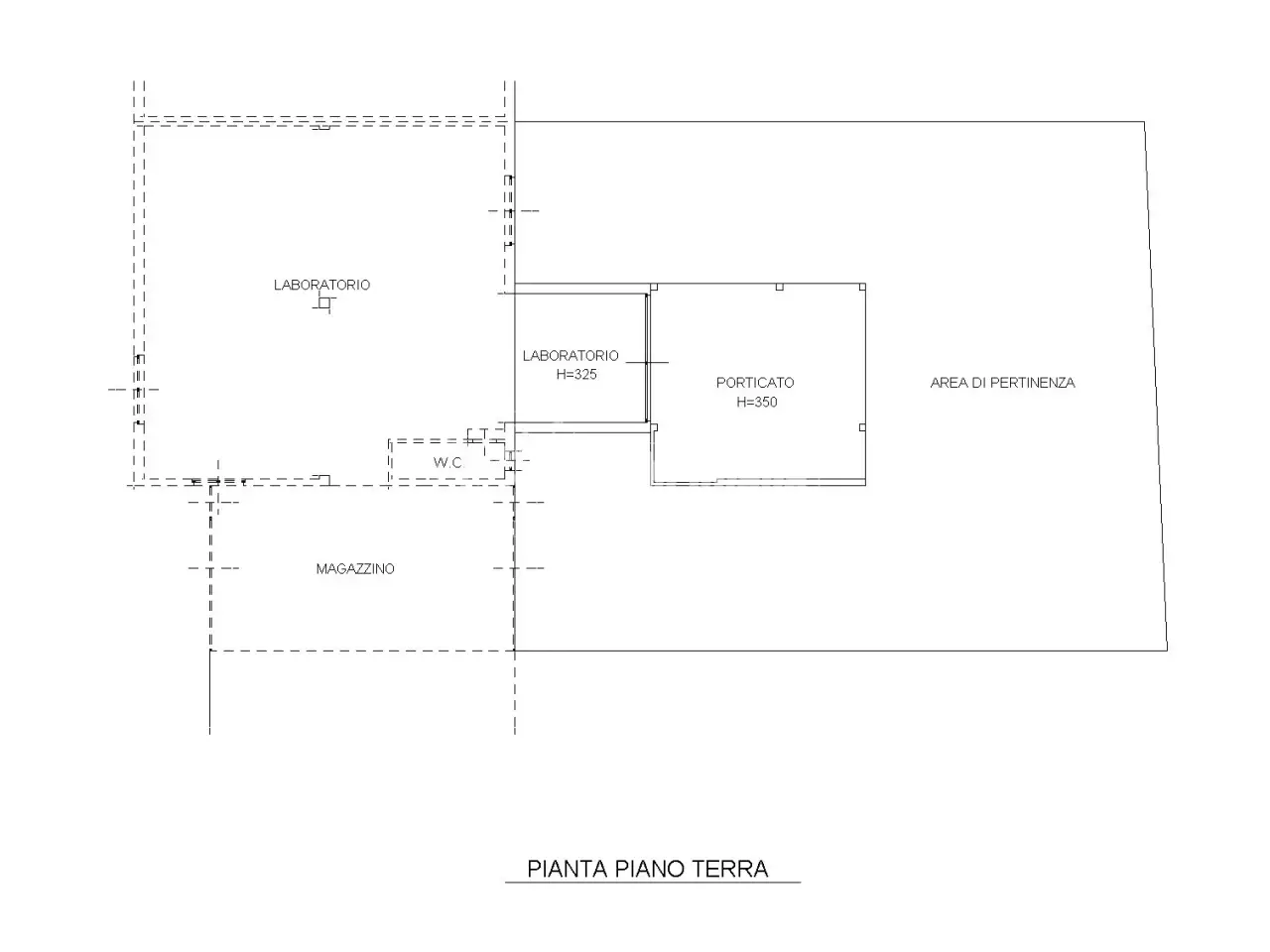 Laboratorio in Via Filippo Turati, Cantu', {3} - Planimetria 1