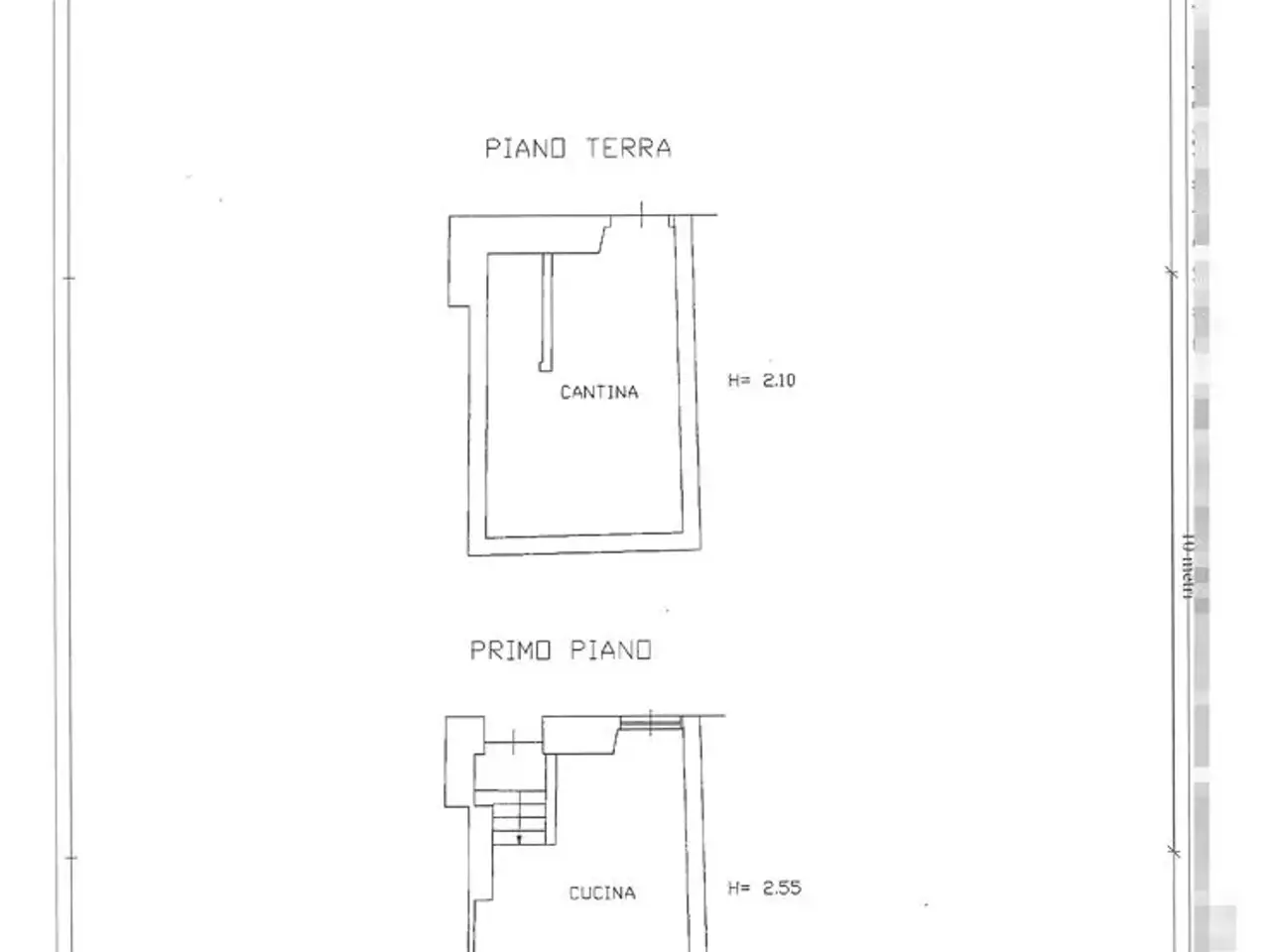 Casa indipendente in vendita, Via Fontanella 43, San Pietro Avellana - Planimetria 1