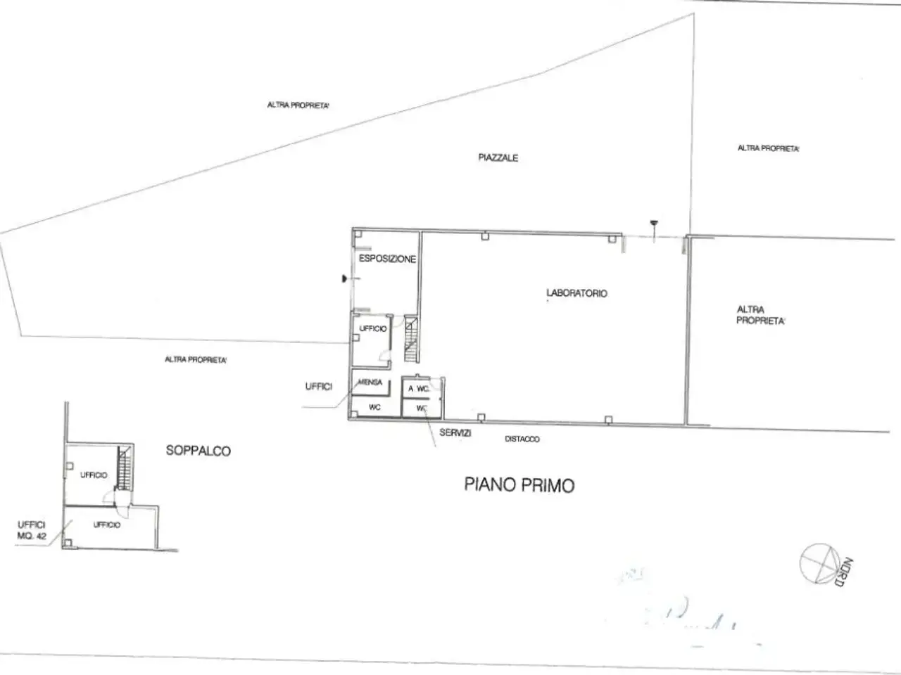 Capannone in Via Lamaneigra, Tribogna, {3} - Planimetria 1
