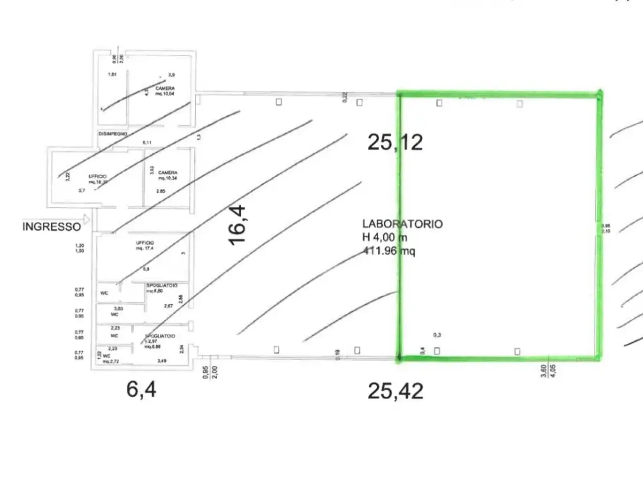 Capannone in Via Antonio Pacinotti 6, San Giovanni In Persiceto, {3} - Planimetria 1