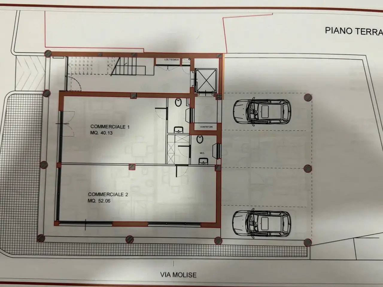 Negozio in Locali Negozi Nuovi in Via Tre Venezie 171, Terni, {3} - Planimetria 1